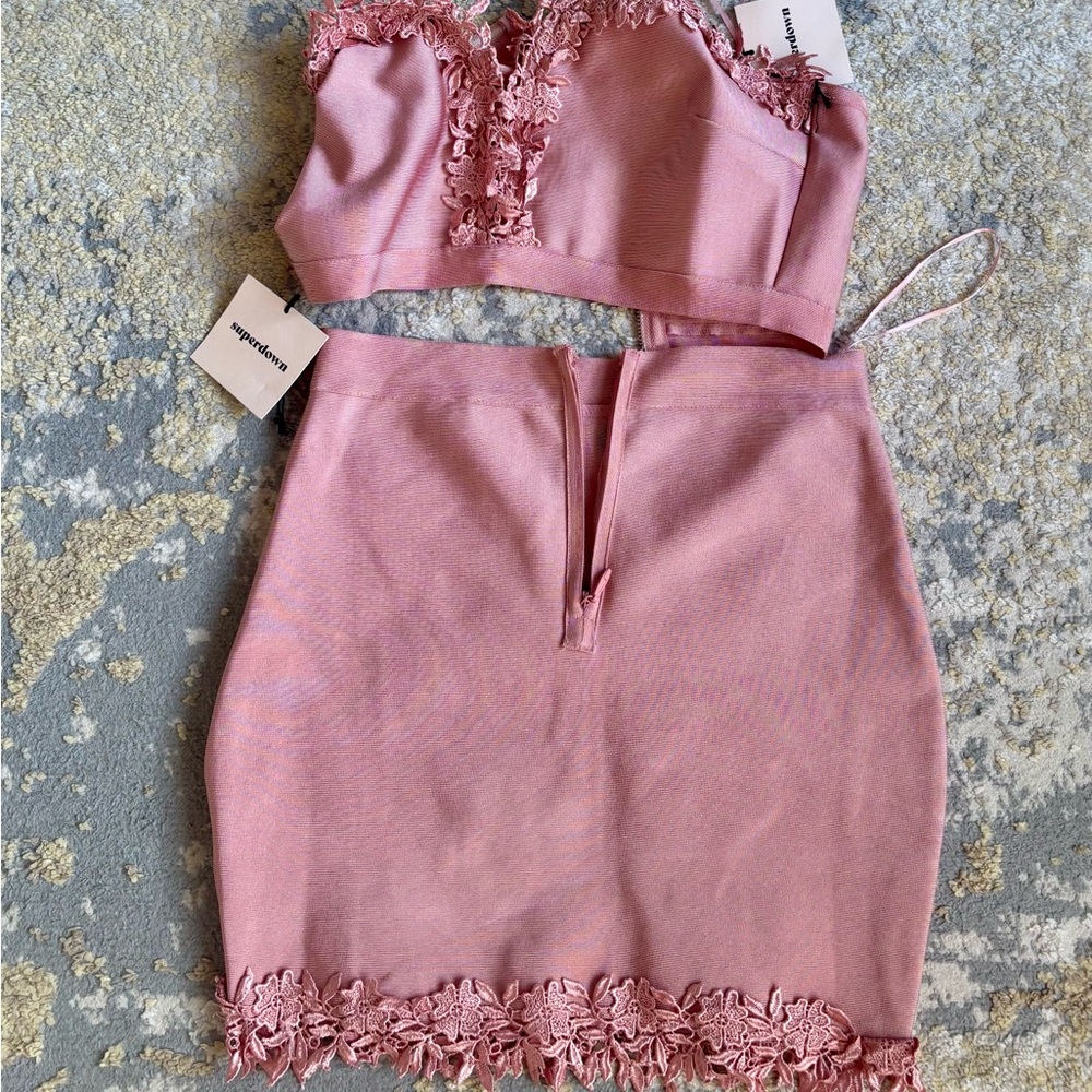 Two piece club dress.